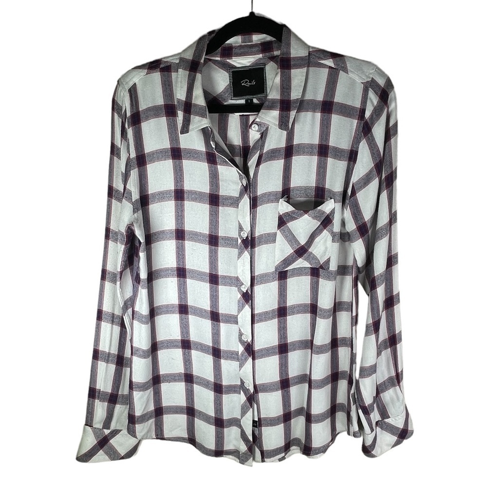 Rails Rails Hunter Plaid Shirt Size Small - image 2